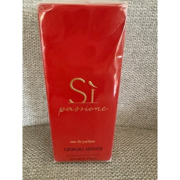 Armani Si Passione by Giorgio Armani 3.4 oz EDP Perfume for Women New Sealed - Picture 1 of 5